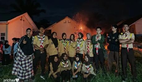 SMA Negeri 1 Pendopo Gelar PERSAMI Gabungan, Pelantikan Bantara, dan Pengukuhan Paskibra